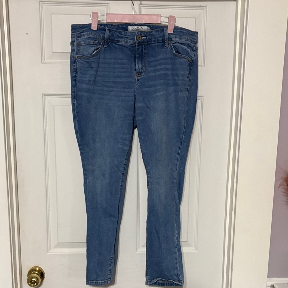 Torrid Women's Skinny Jeans in Blue